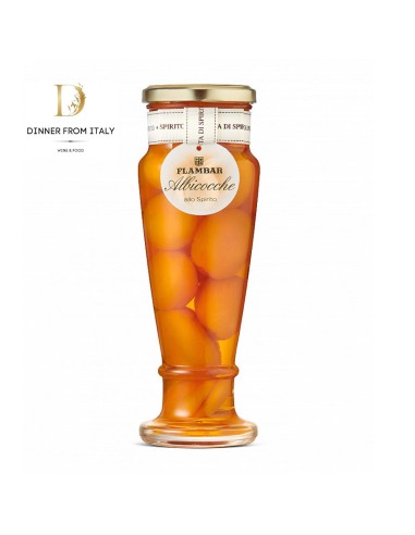 Apricots in Spirit in a Venus Flambar Jar 380g