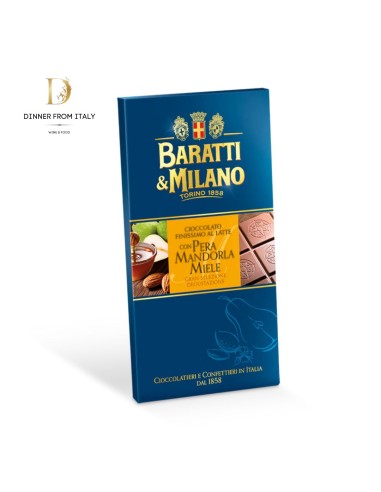 Tavoletta Al Latte con Pera, Mandorle...