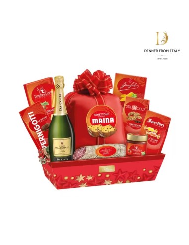 Cesto di Natale Mimosa, dimensioni...