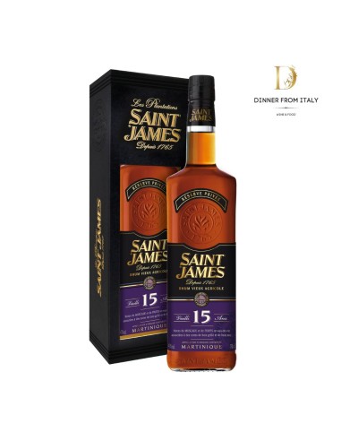 Martinique AOC Rhum Vieux Agricole 15 Years Saint James
