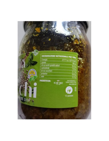 Pesto con Pistacchi e basilico...