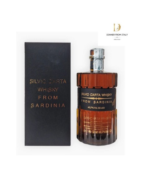 Whisky From Sardinia Silvio Carta 50cl Astucciato