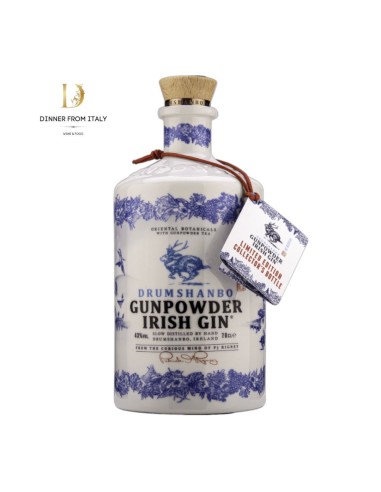 Gunpowder Irish Gin Ceramic Bottle 70cl