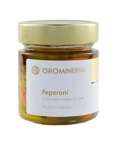 Peperoni sott olio Orominerva 270 gr
