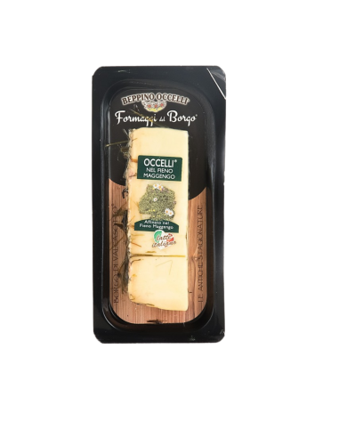 Formaggio Occelli nel fieno di Maggengo Benito Occelli SV 140 gr.