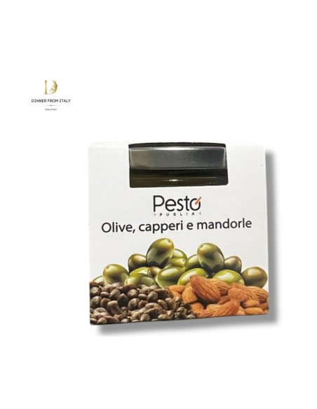 Pesto Puglia olive, capperi e mandorle
