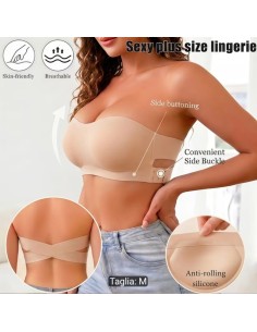 Reggiseno senza spalline senza cuciture 2