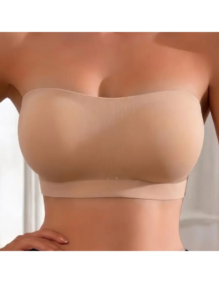 Reggiseno senza spalline senza cuciture taglia M