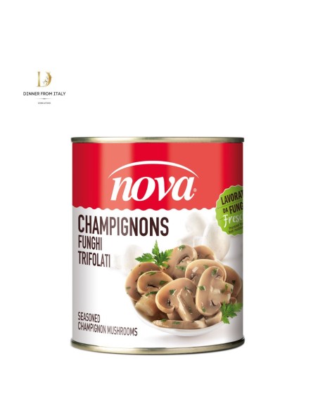 Champignons Funghi Affettati Trifolati Nova 780 gr
