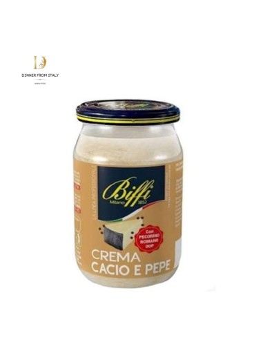 Crema cacio e pepe Biffi 500 gr