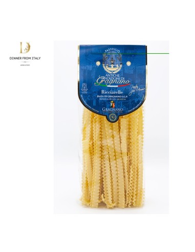 Ricciarelle Pasta from Gragnano IGP...