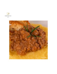 Kit Polenta al ragù di cervo pronto pasta per 8/10 porzioni