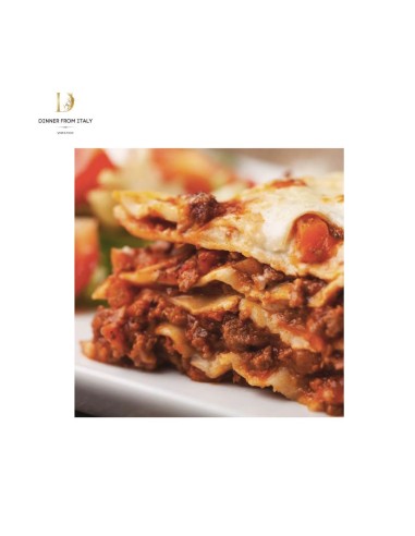 Kit Lasagna al ragù alla Bolognese pronto pasta per 8/10 porzioni
