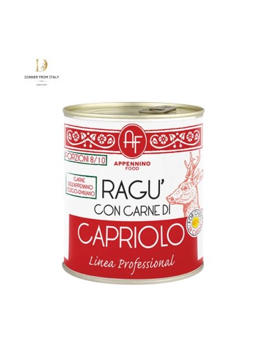 Ragù di capriolo Appennino Food 800 gr