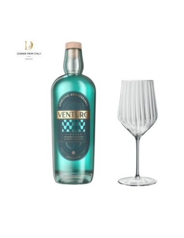 Aperitivo Mediterraneo Venturo 70cl + 1 bicchiere Aperitivo
