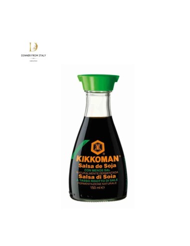 Salsa di Soia Meno Sale Kikkoman 150 ml