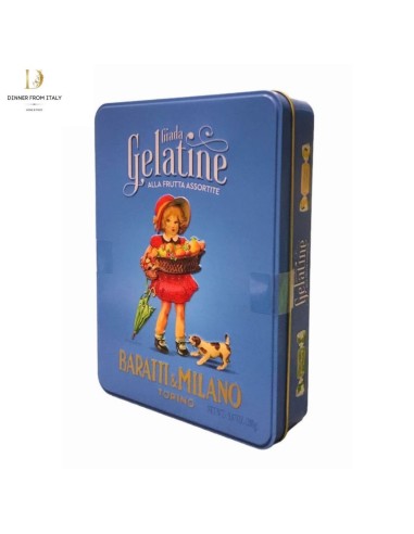 Caramelle assortite gelèe alla frutta Giada 6 gusti Baratti & Milano