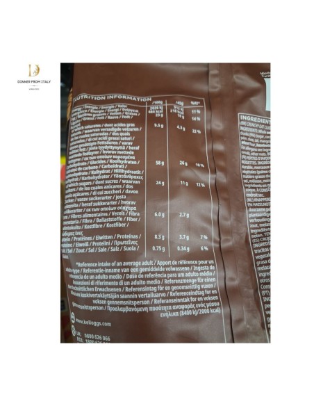 Kellogg's Cereali extra cioccolato e nocciole 1,5 kg