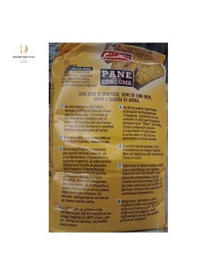 Preparato per pane alla curcuma Spadoni 1 kg 2