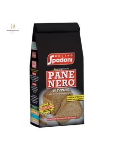 Preparato per pane nero ai 7 cereali Spadoni