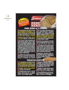Preparato per pane nero ai 7 cereali Spadoni 2