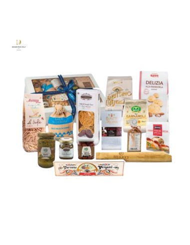 Cesto natalizio Gourmand 15 pezzi
