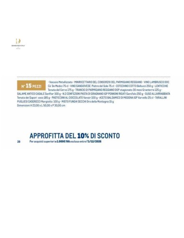 Cesto di Natale Gran Emilia,...