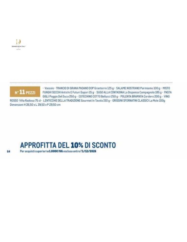 Cesto Natalizio Regalidea Agreste con...