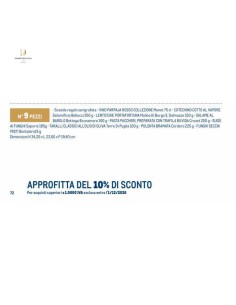 Strenna Dolce Vita Gourmet 9 pezzi 2