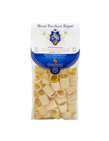 Mezzi Paccheri rigati Pasta di Gragnano